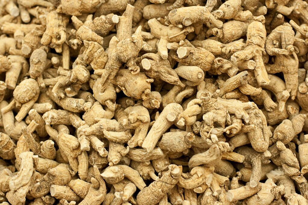 fréimhe ginseng a mhéadú potency